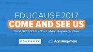 AppsAnywhere at EDUCAUSE 2017